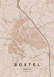 Map of Boxtel