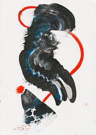 The Dark in the Good – Abstract art about the rough edges of a good day