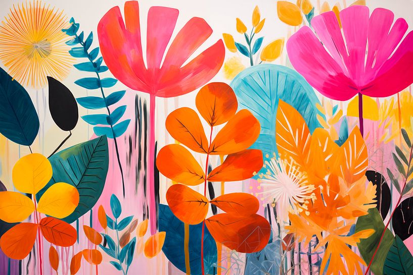 Bladeren Modern van Caroline Guerain