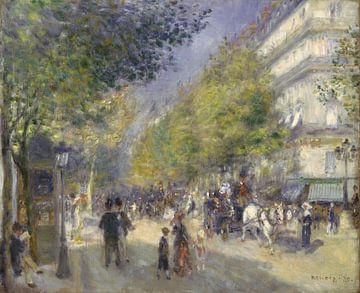 De Grands Boulevards, Pierre-Auguste Renoir