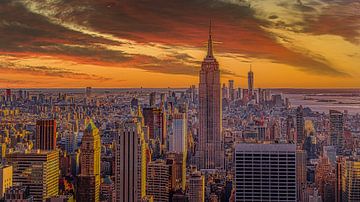 Skyline Manhattan, New York City by Robbert Ladan