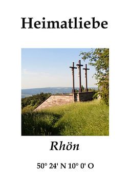Heimatliebe - Kreuzberg mit seinen 3 Kreuzen in der Rhön