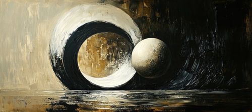 Abstrait sombre et clair