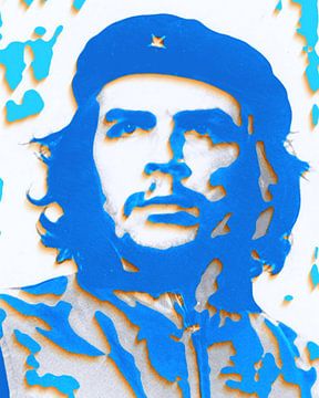 Che Guevara 3 D Papierkunst in 3D van Felix von Altersheim