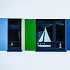 Seagull, sailing boat and light house van brava64 - Gabi Hampe