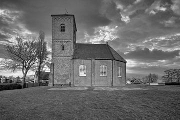 L'église dans le polder