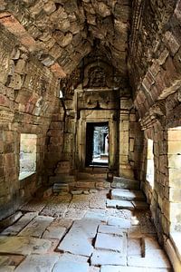 Zeitloser Korridor in Prasat Preah Khan