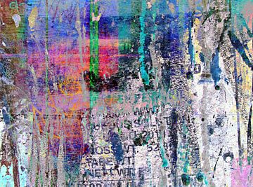 Abstrakte Malerei  Graffiti Style von Claudia Gründler