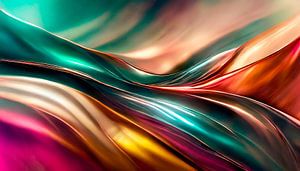 Fluid mit Verschiedene Farben