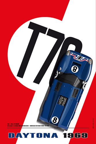 Lola T70 AIR, Daytona 1969 by Theodor Decker