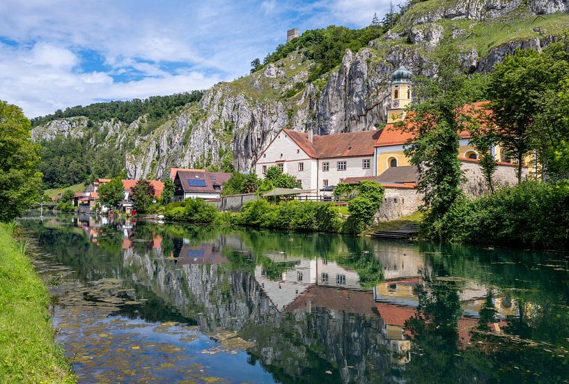 Der Idyllische Ort Essing im Altmühltal von ManfredFotos