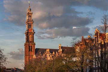 Westertoren Amsterdam van Martijn Schruijer