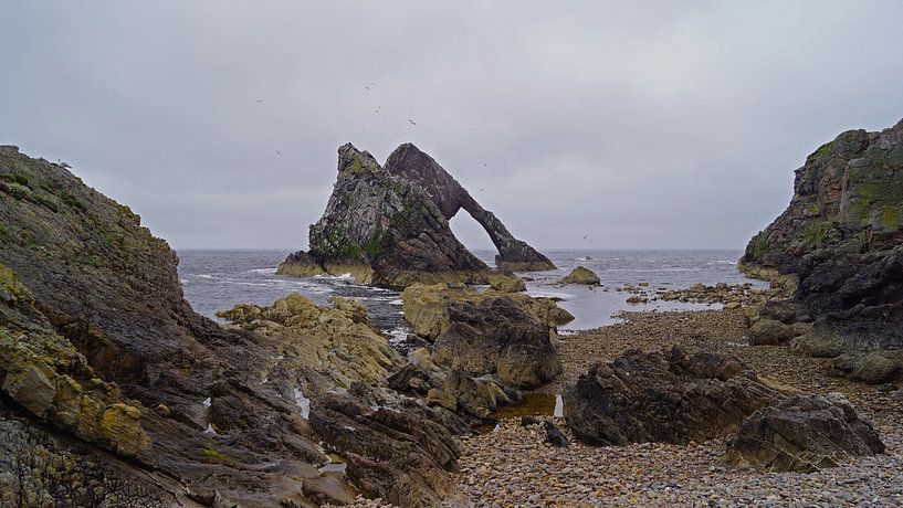 Bow Fiddle Rock Felsbogen in Schottland von Babetts Bildergalerie