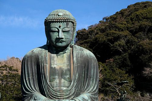 Large Buddha statue in Kamakura