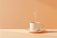 Minimalist coffee enjoyment by Poster Art Shop thumbnail