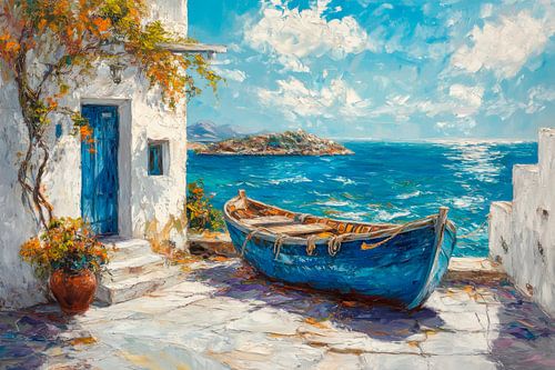 Fischerboot am Meer