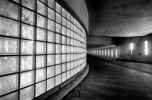 Tunnel in Fine Art stijl