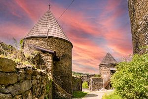 Ruines du château d'Elsterberg en Saxe sur Animaflora PicsStock