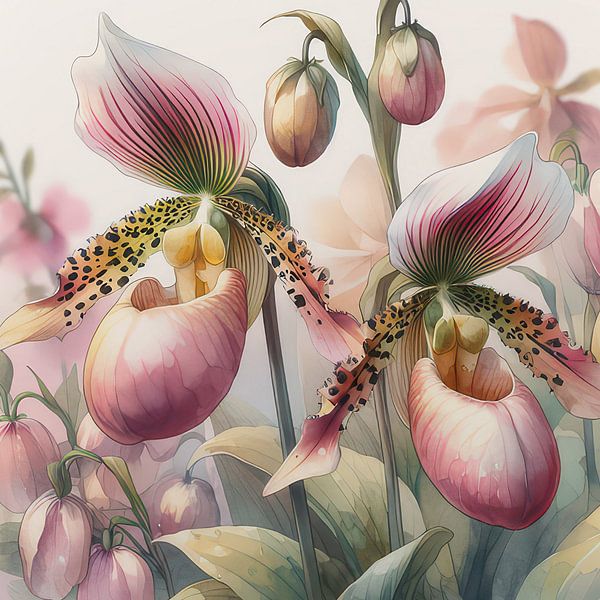 Lady's slipper II by Kay Weber
