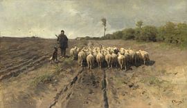 De terugkeer naar de kudde, Anton Mauve