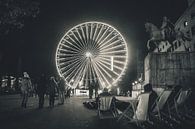 Rad van fortuin - Het reuzenrad in het centrum van Essen van Jakob Baranowski - Photography - Video - Photoshop thumbnail