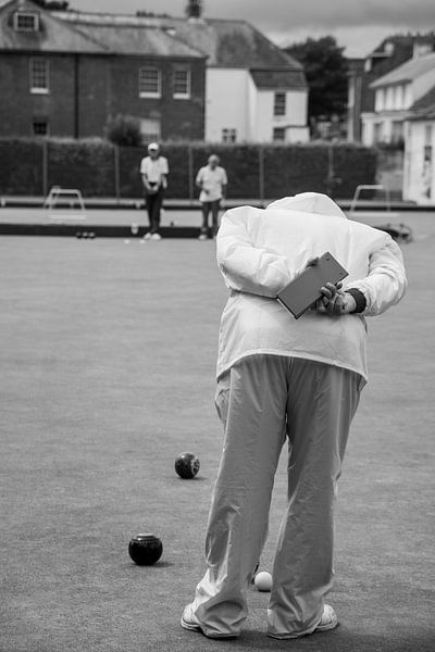 Bowls, Sidmouth, Engeland van Jan Fritz