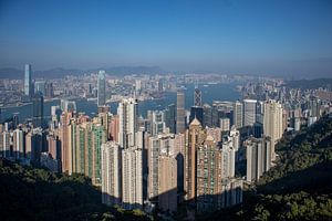 Victoria Peak, het uitkijkpunt van Hong Kong van Fulltime Travels