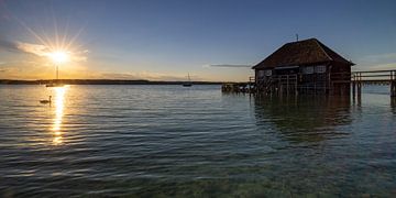 Sunset near Buch am Ammersee