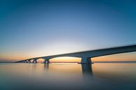 Le pont de Zélande au lever du soleil par Roelof Nijholt Aperçu