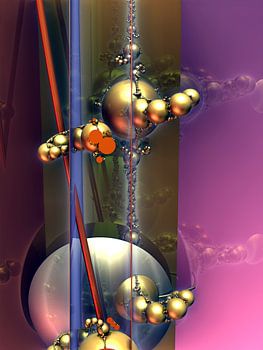 Fantasie-Illustration mit 3D