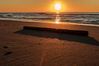 Zonsondergang bij callantsoog