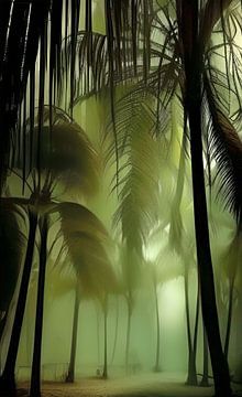 Palm eiland van Niek Traas