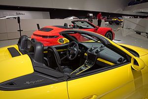 Interieur Porsche 718 Spyder van Rob Boon