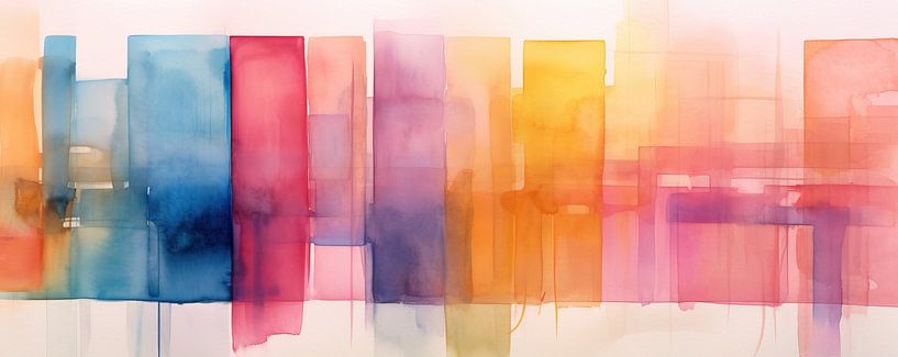 Canvas 65977 van Abstract Schilderij