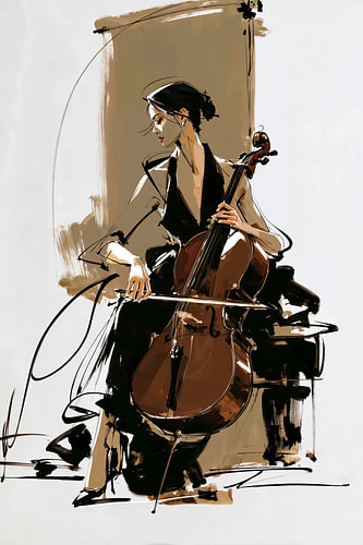 The Cello Player