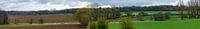 Panorama landbouwlandschap Froidchapelle