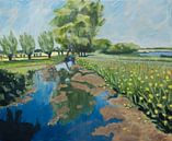 Zuidbuurt Vlaardingen by Antonie van Gelder Beeldend kunstenaar thumbnail