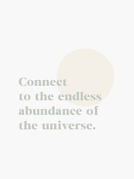 Connect To Abundance | Sage Green van Bohomadic Studio