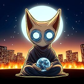 Halley's watchman by Vythryd Arts