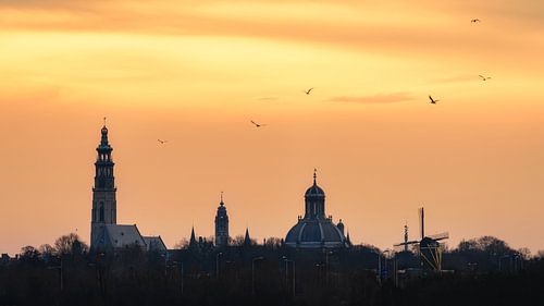 Middelburg Skyline by Arnoud van de Weerd