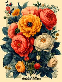 Flower Market: Munich #2 by ByNoukk