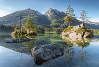 Morning light at Hintersee