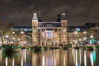 Das Rijksmuseum bei Nacht von Niels Maljaars Miniaturansicht
