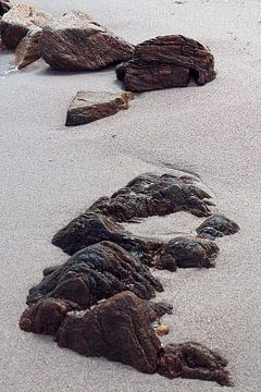 Stenen op het strand van Thomas Heitz