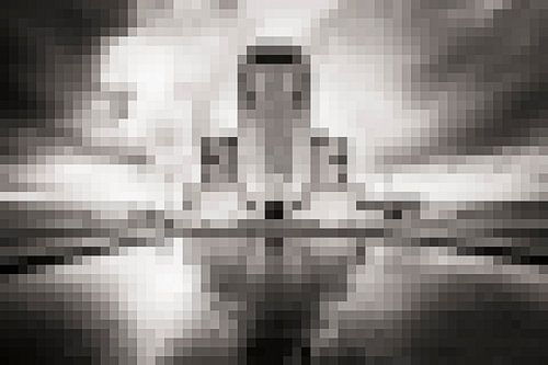 Radio Kootwijk (PIXEL ART) von Hannie Verhoeven