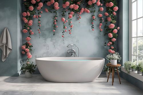 bloemen design versiering