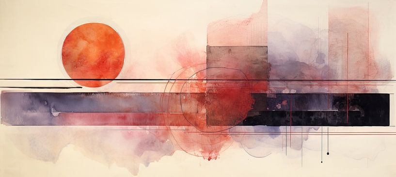 Minimalistisch Abstract 489994 van Abstract Schilderij