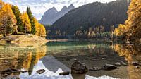 Bergsee in den Alpen