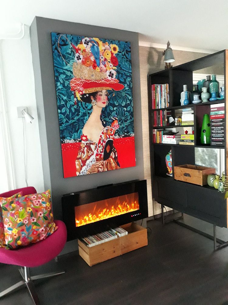 Klimt dame rechts van Nicole Habets