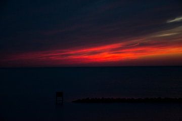 Prachtige zonsondergang in Nederland van Jolien Kramer